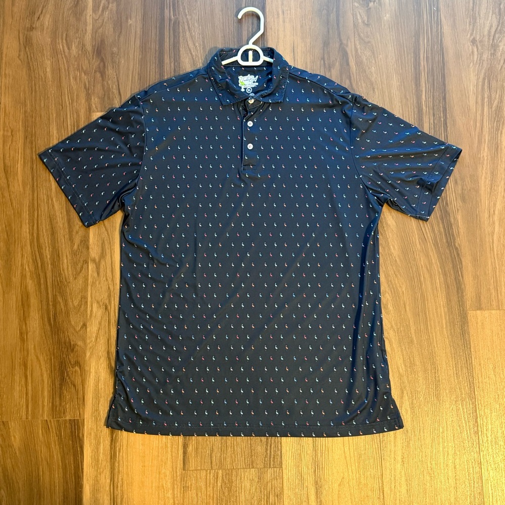 Tailorbyrd Navy Golf Polo